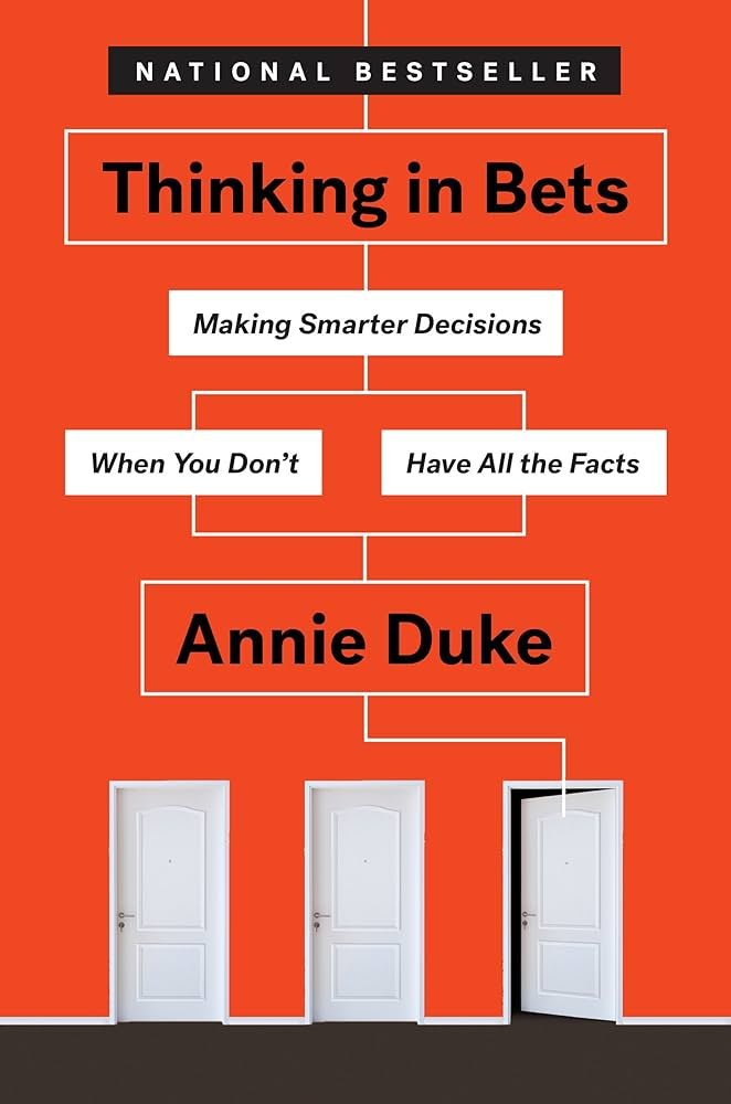 Thinking in Bets book cover 