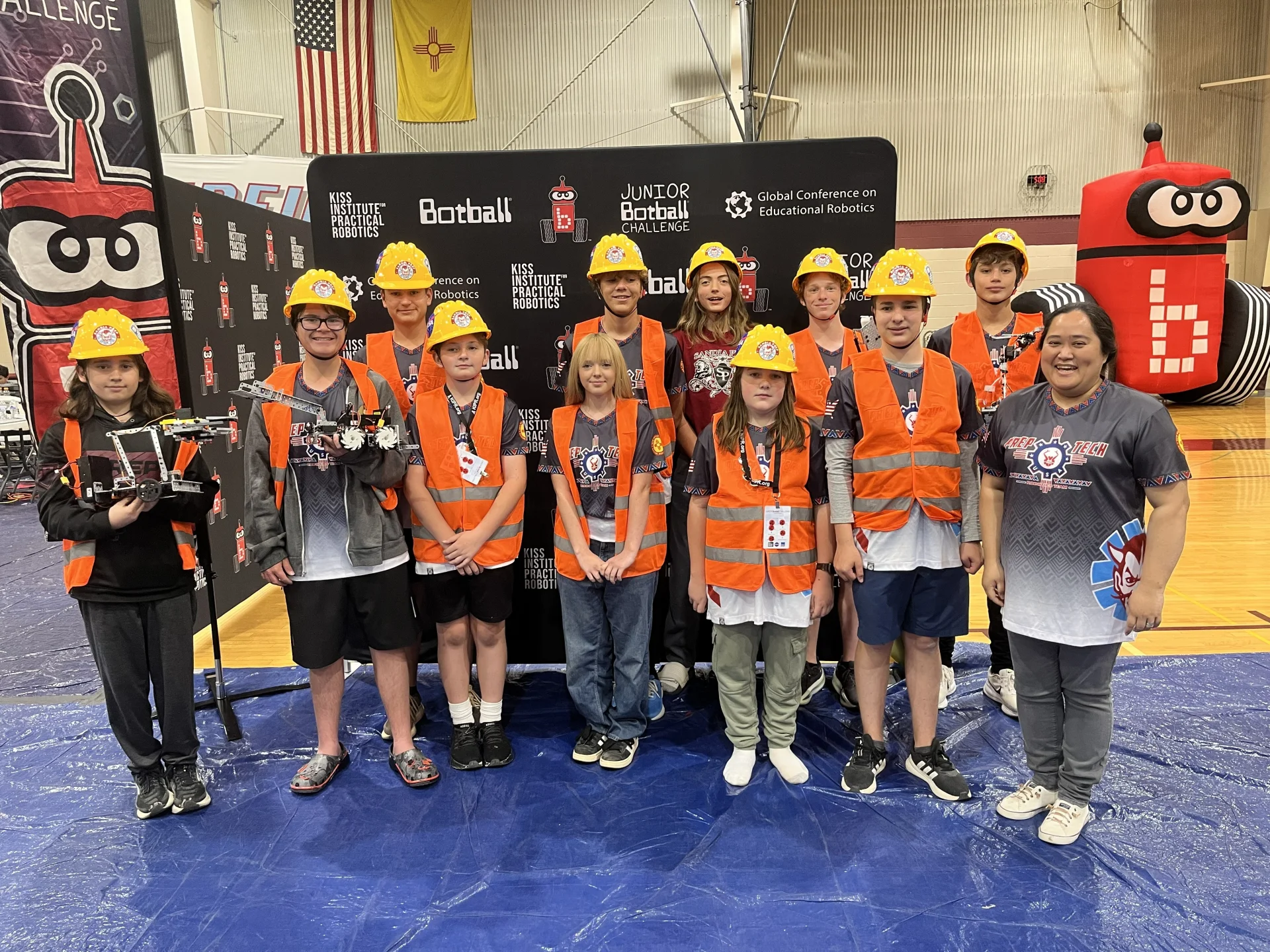Sandia Prep's robotics team