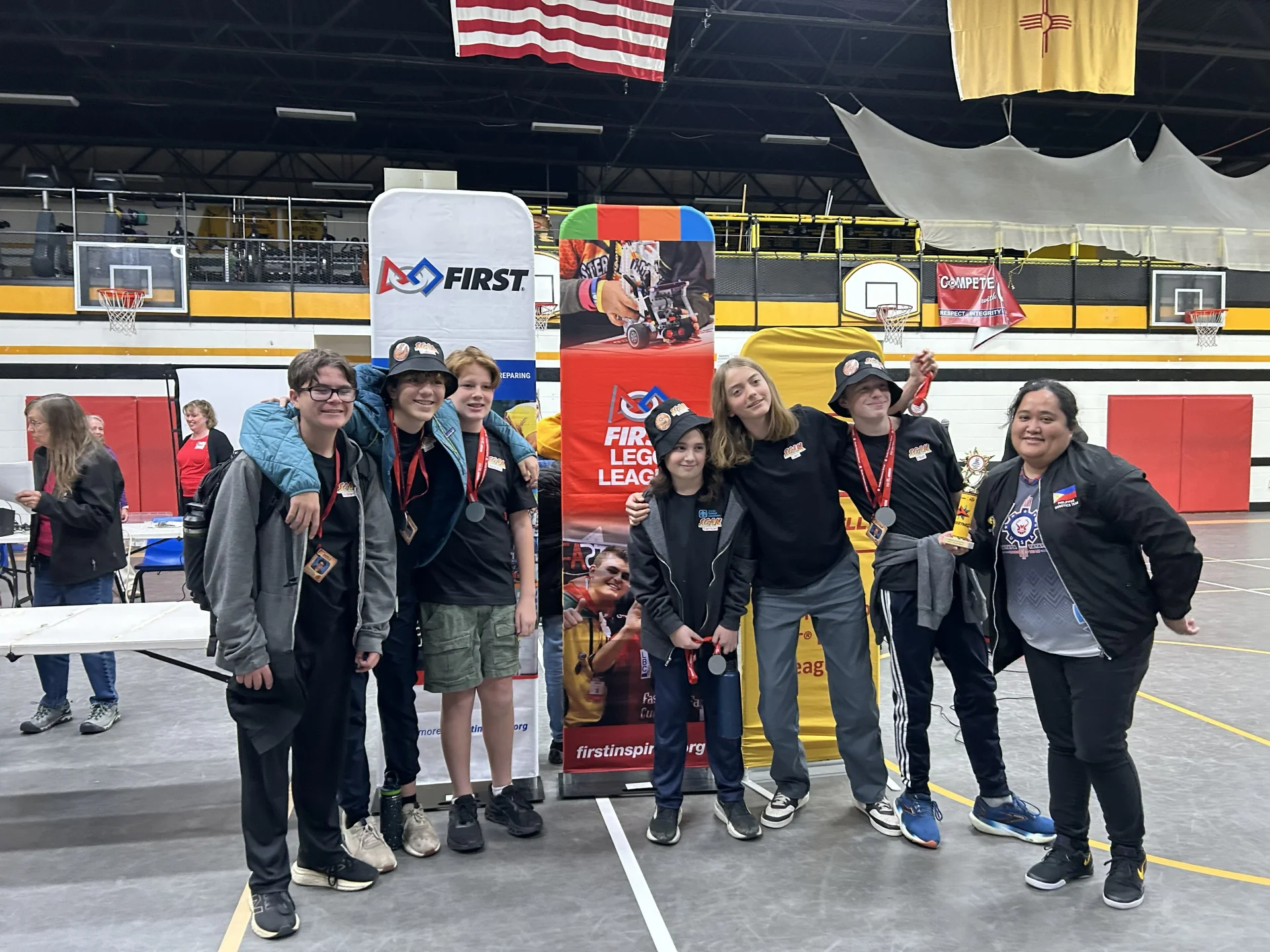 Sandia Prep's robotics team
