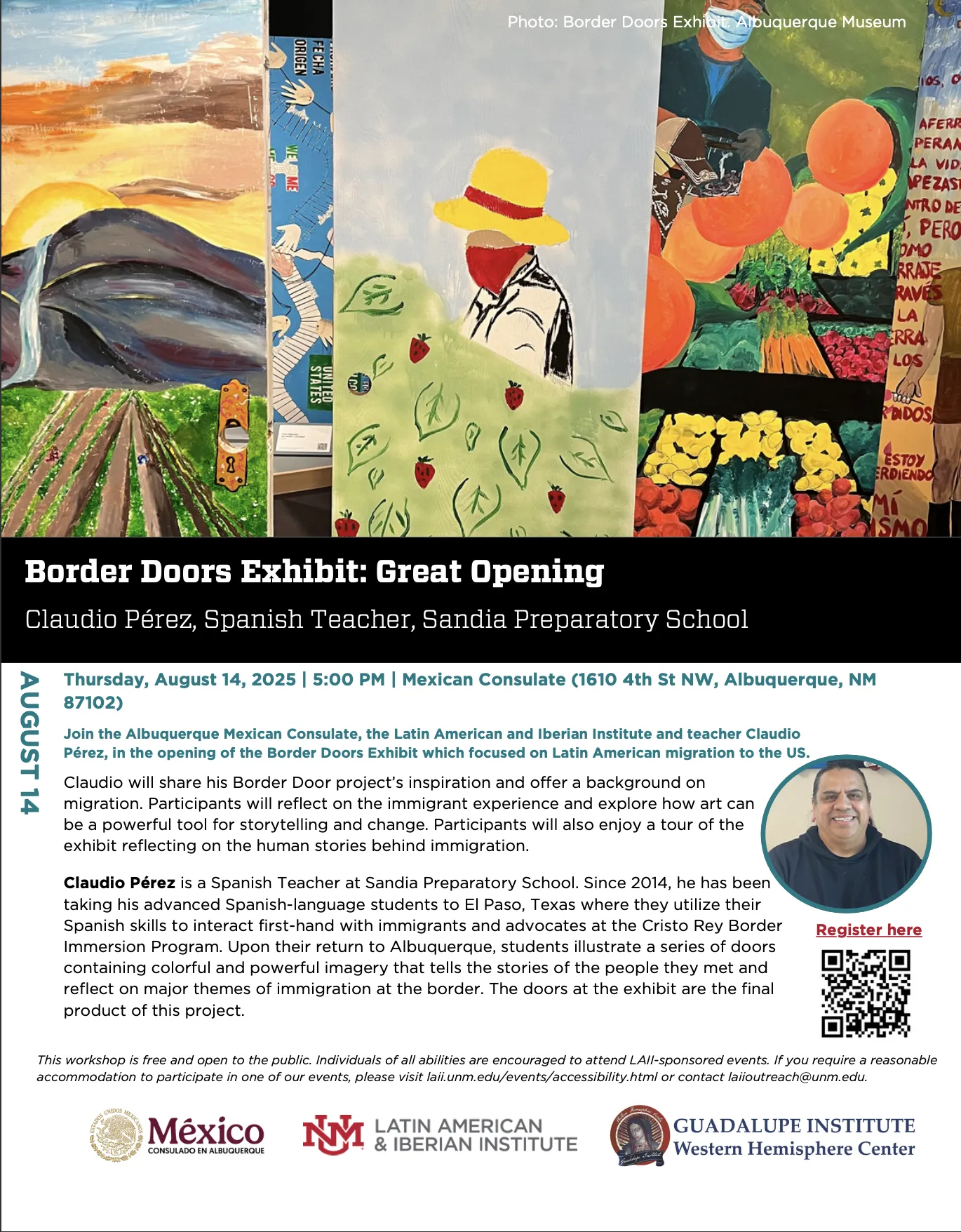 New Exhibit to Feature Prep Students' Border Doors 