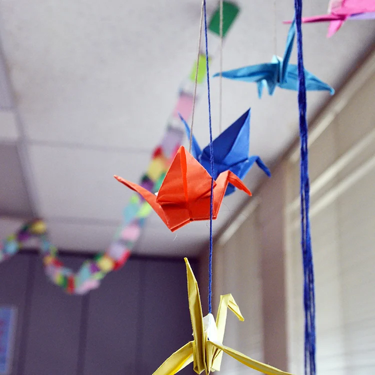 paper cranes