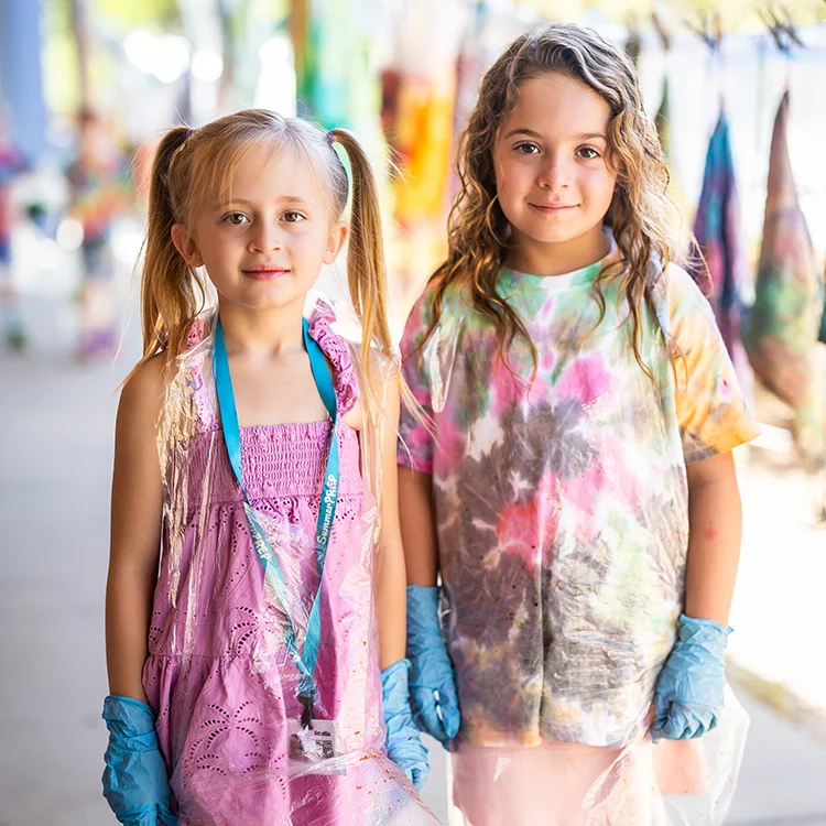 Groovy Tie Dye campers