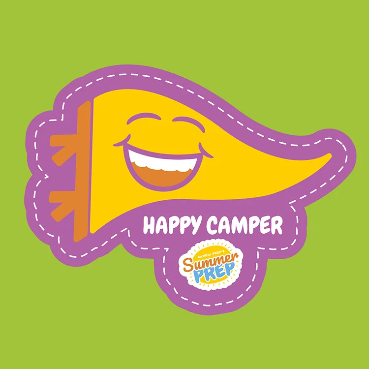 happy camper icon