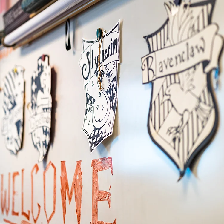 Hogwarts school logos