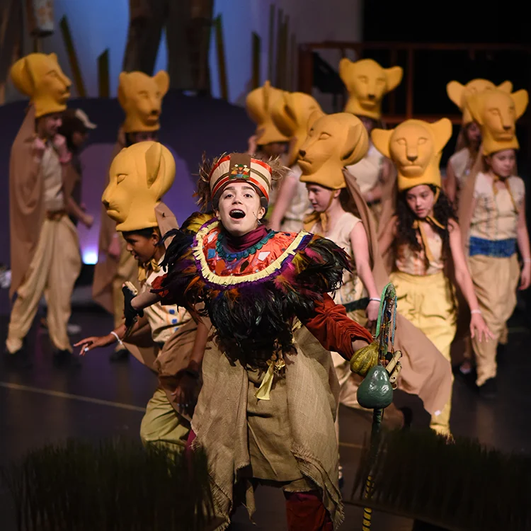 scene from lion king jr