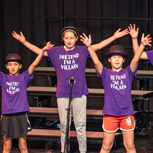 campers performing in show choir