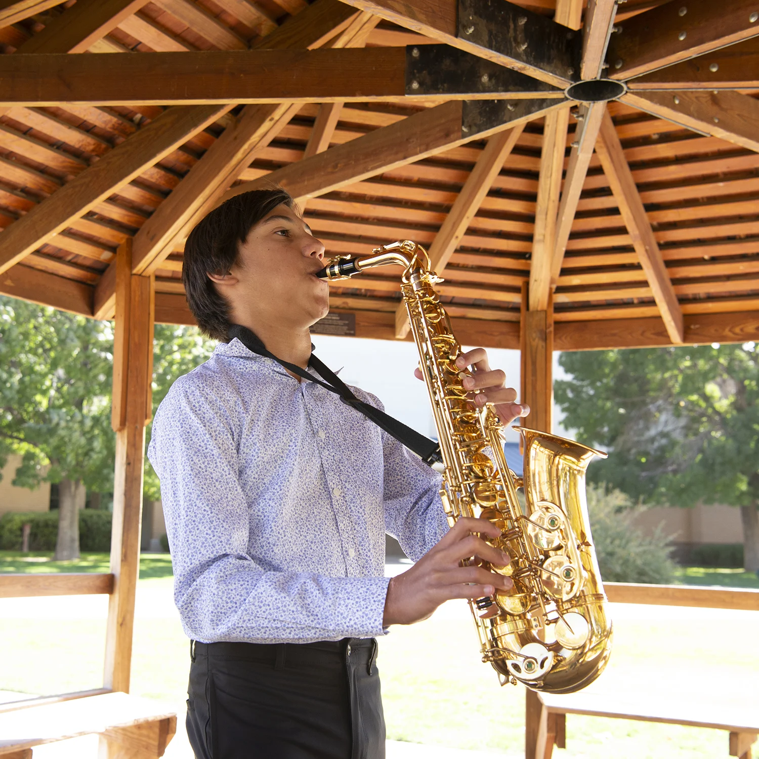 jazz band student