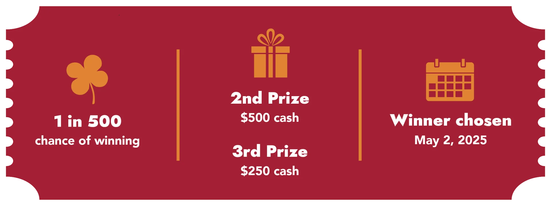 Prize graphic