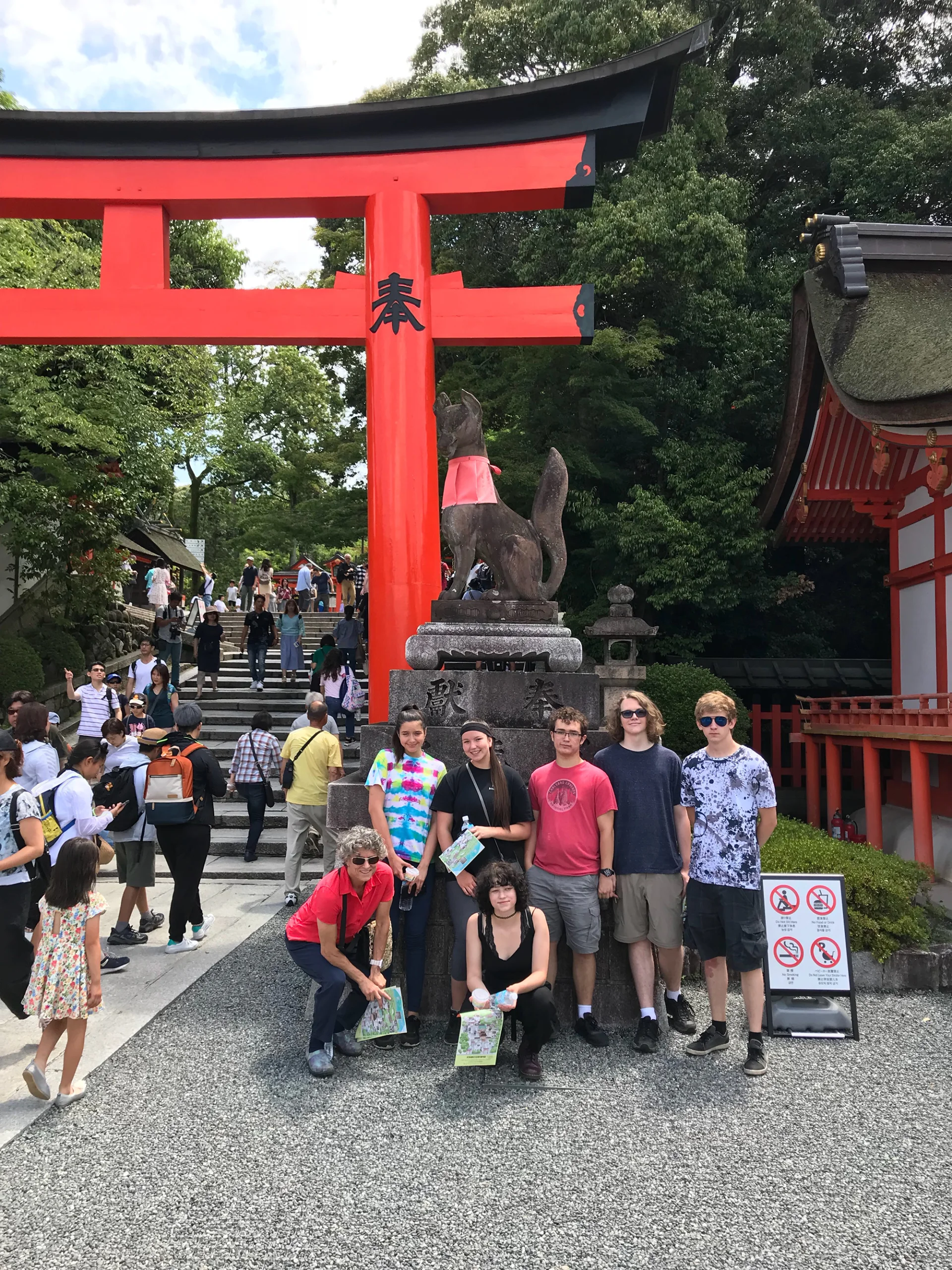 students in japan